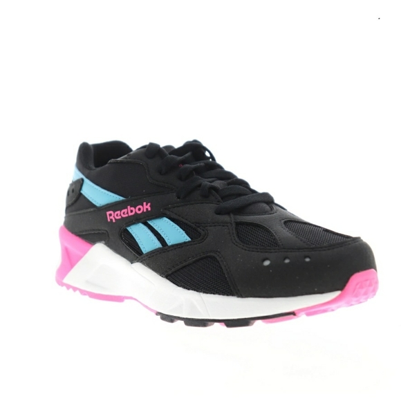 Reebok Aztrek DV8953 Mens Black Mesh Size 8 - Picture 1 of 10